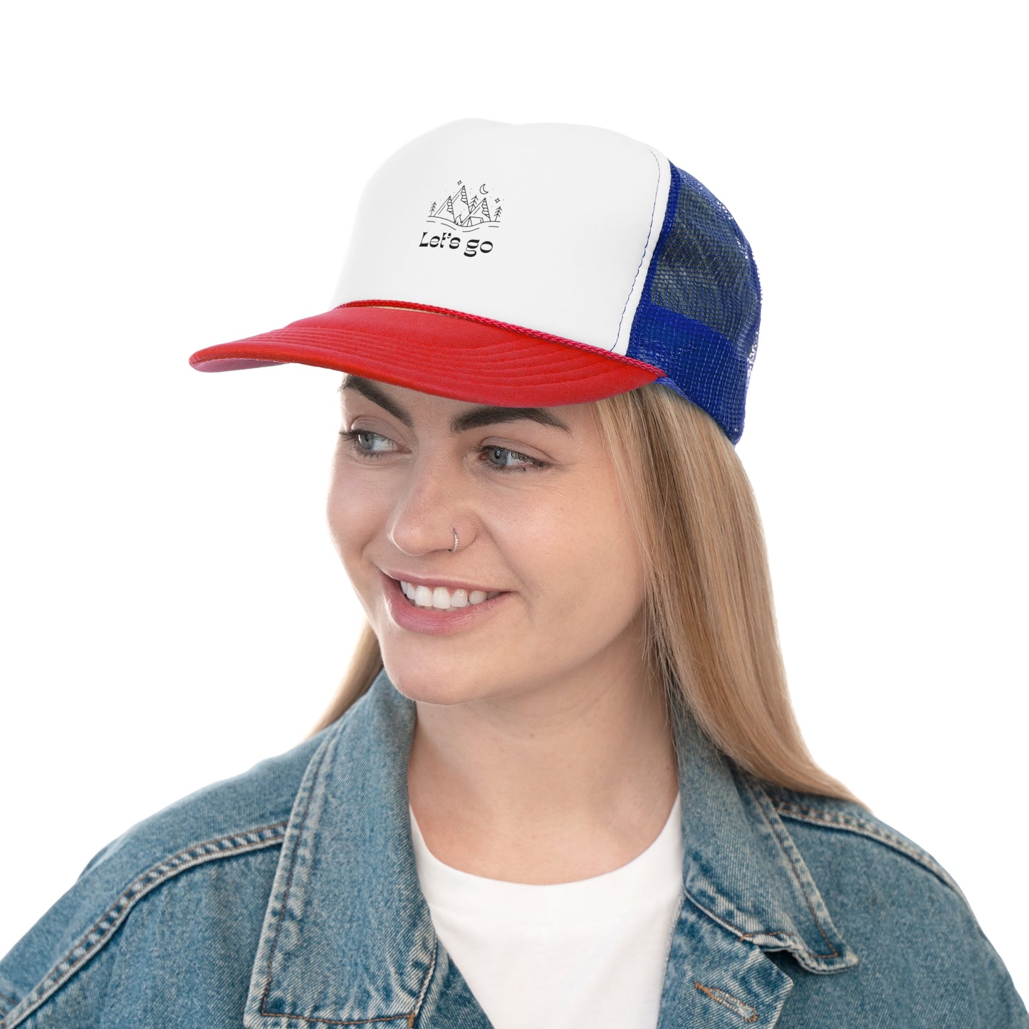Adventure Trucker Cap - Let's Go Design