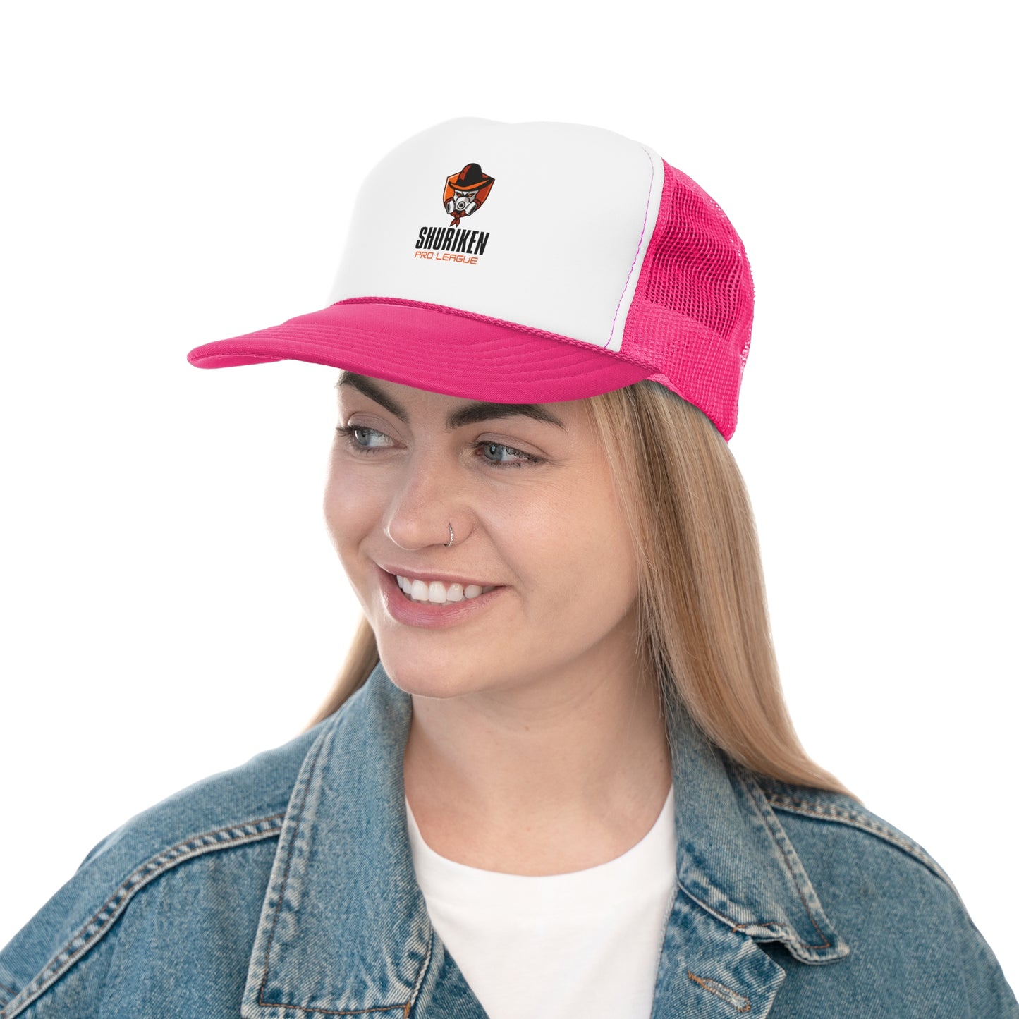 Shuriken Pro League Trucker Cap - Stylish and Sporty Hat for Gaming Fans