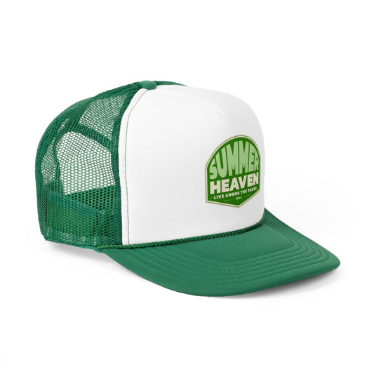 Summer Heaven Trucker Cap - Live Among the Peaks