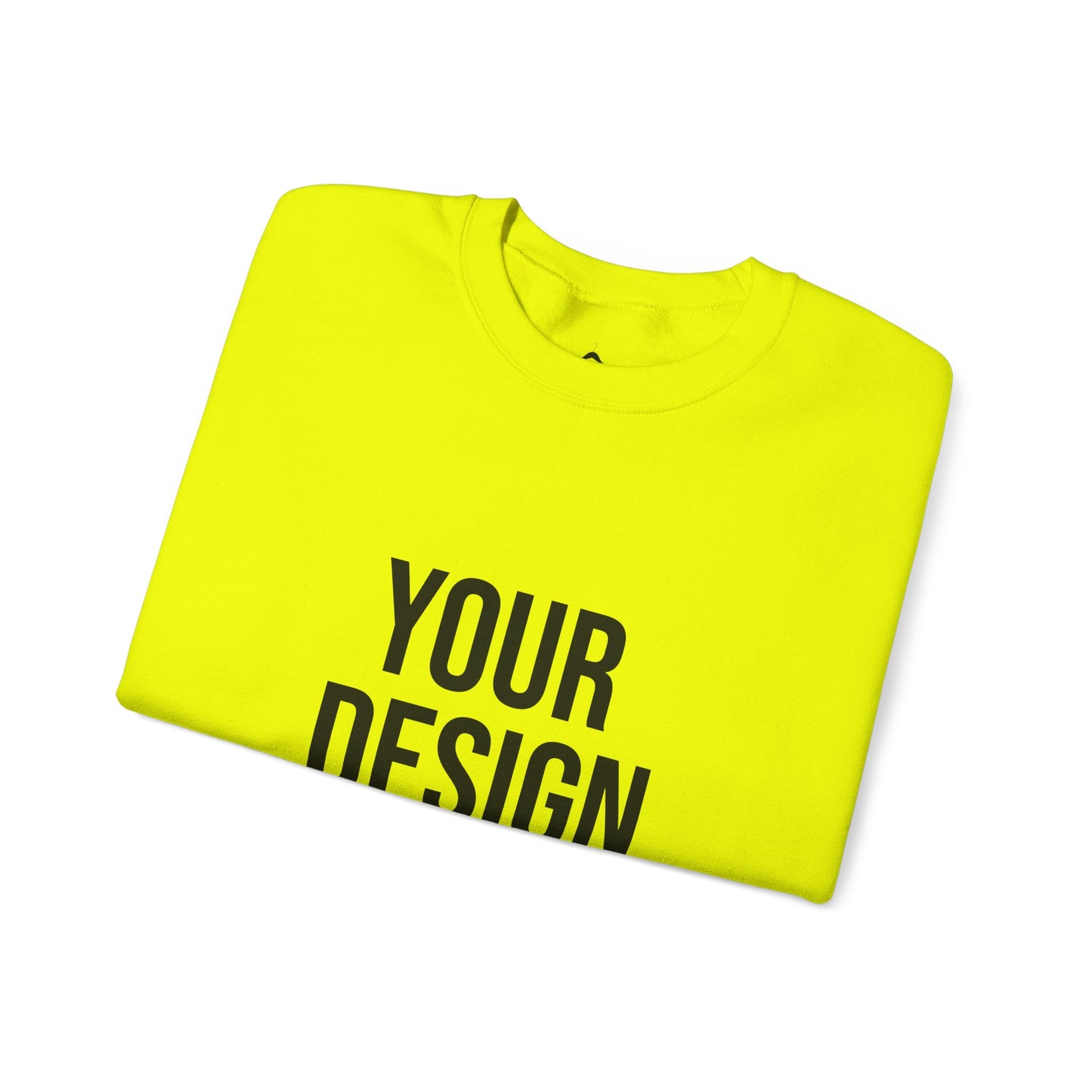 Your Design Here Custom Printed Crewneck Sweatshirt