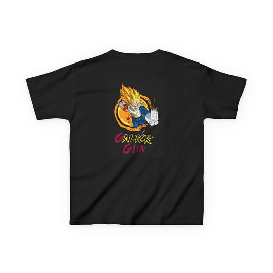 Kids Superhero Graphic Tee - Dragon Ball Inspired Design