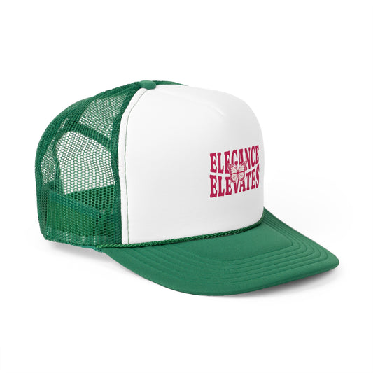 Elegant Elevation Trucker Cap - Trendy Headwear