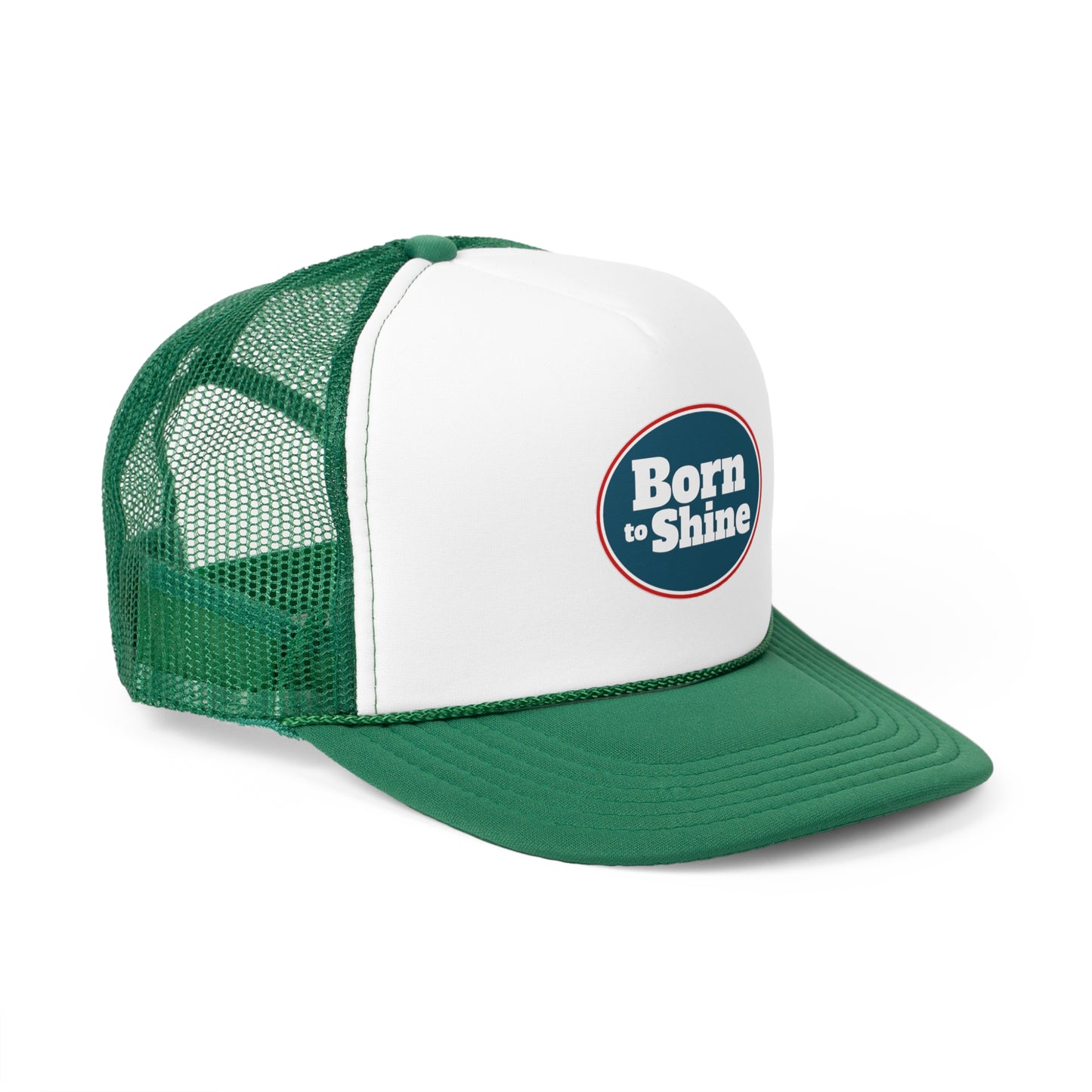 Born to Shine Trucker Cap - Inspirational Outdoor Hat for Adventure Lovers