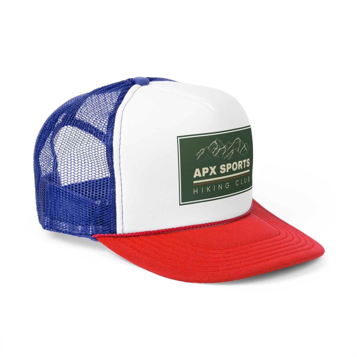 APX Sports Hiking Club Trucker Cap - Stylish Outdoor Headwear for Adventure Lovers
