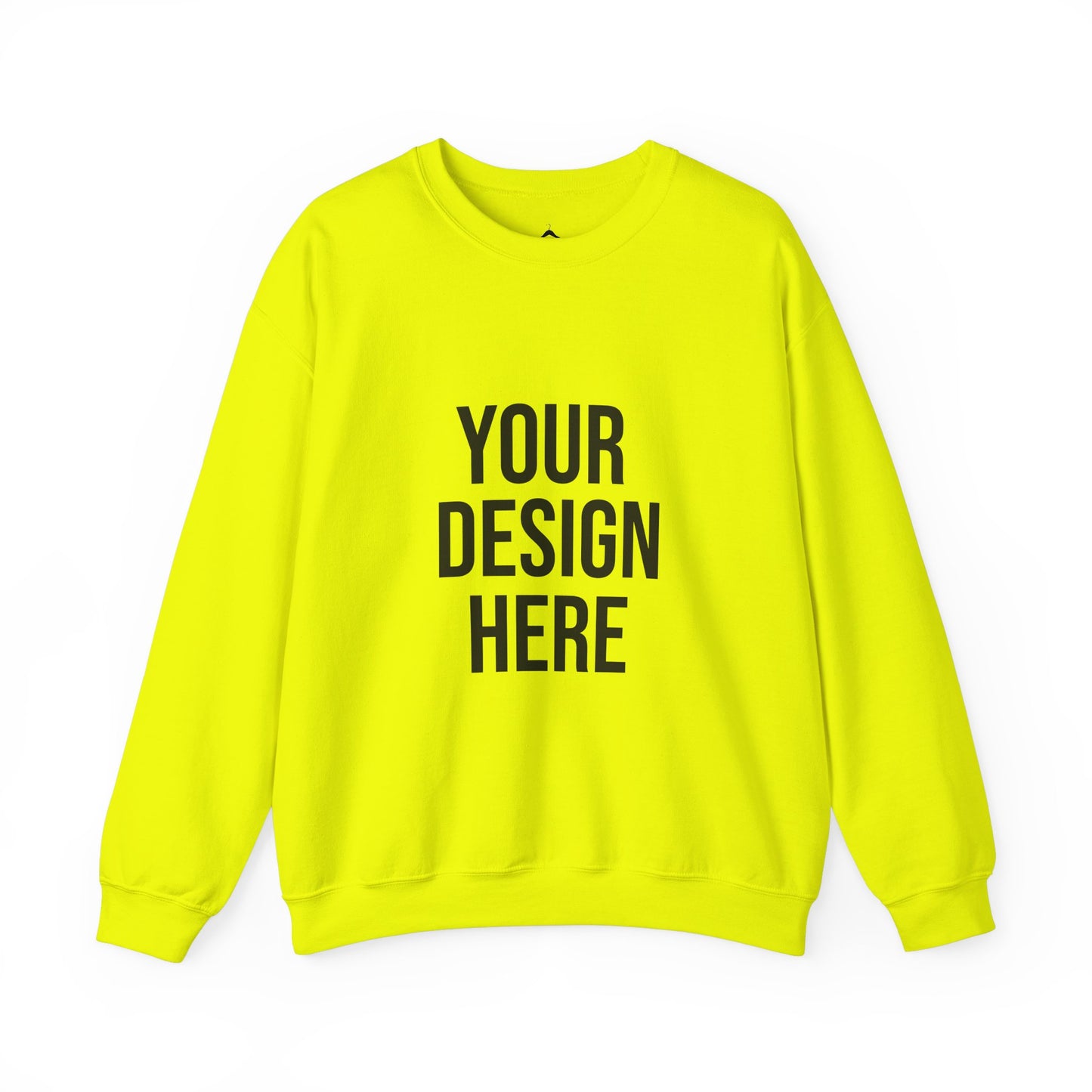 Your Design Here Custom Printed Crewneck Sweatshirt