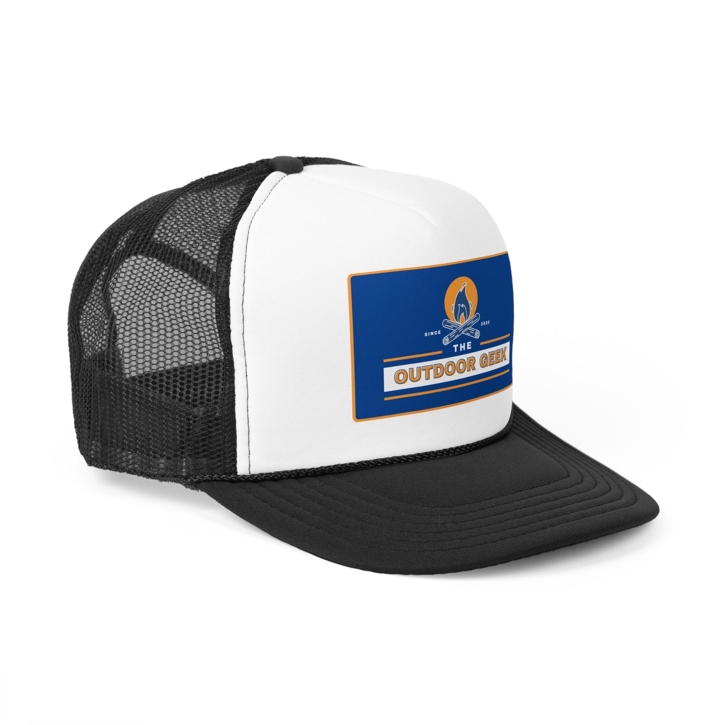 Outdoor Geek Trucker Cap - Adventure Ready Hat for Outdoor Enthusiasts