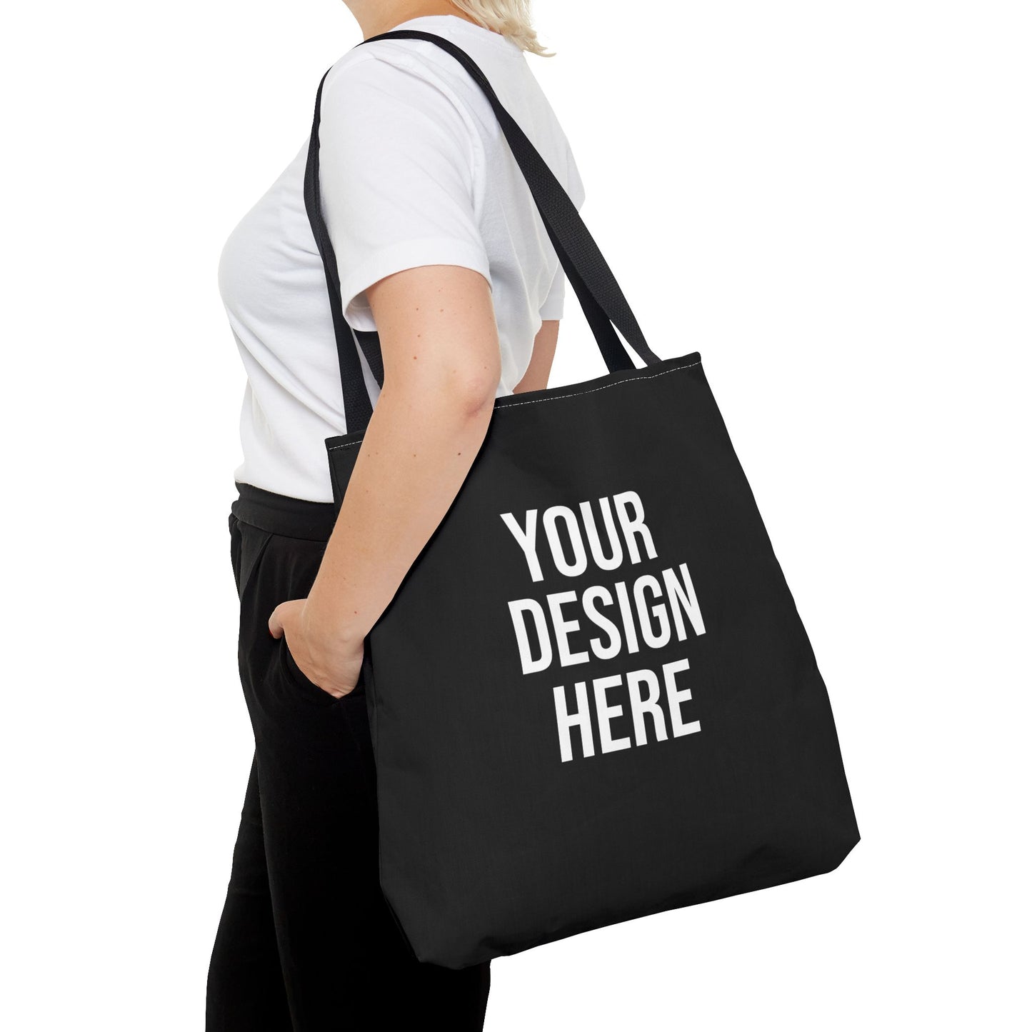 Your Design Here Custom Printed Tote Bag