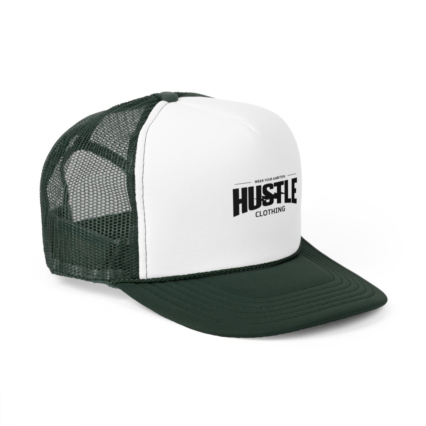 Hustle Trucker Cap - Stylish Motivational Hat for Ambitious Minds