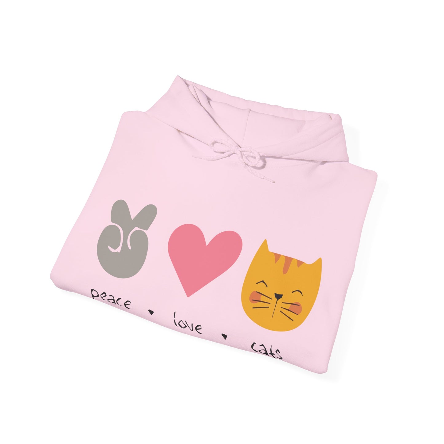 Heavy Blend Hooded Sweatshirt with Kangaroo Pocket
