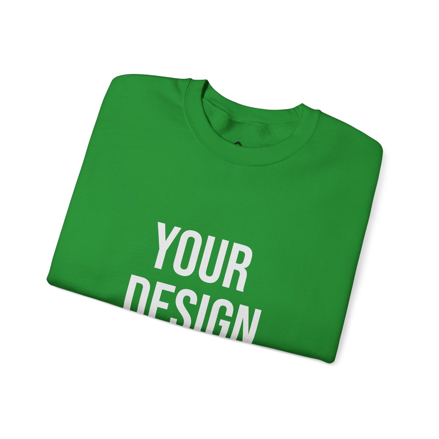 Your Design Here Custom Printed Crewneck Sweatshirt