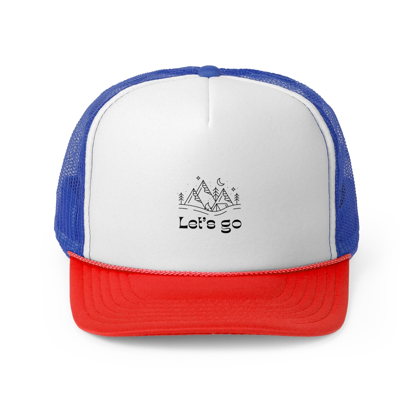 Adventure Trucker Cap - Let's Go Design