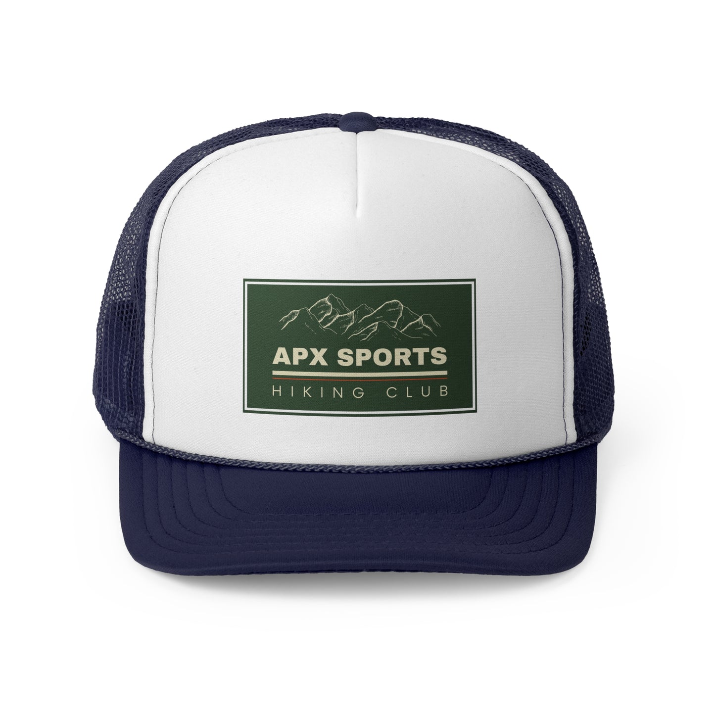 APX Sports Hiking Club Trucker Cap - Stylish Outdoor Headwear for Adventure Lovers