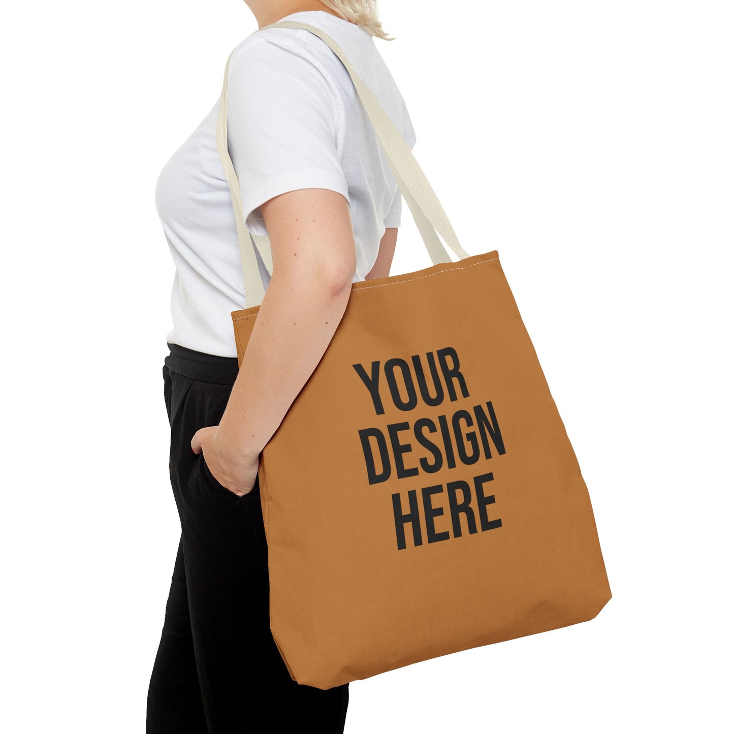 Your Design Here Custom Printed Tote Bag