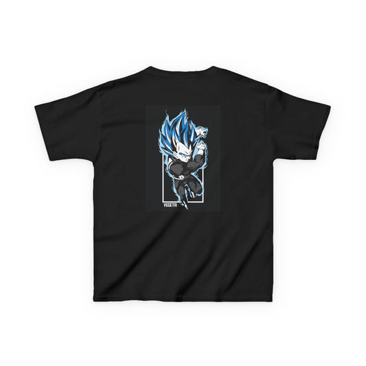 Kids Graphic Tee - Super Saiyan-Inspired Design