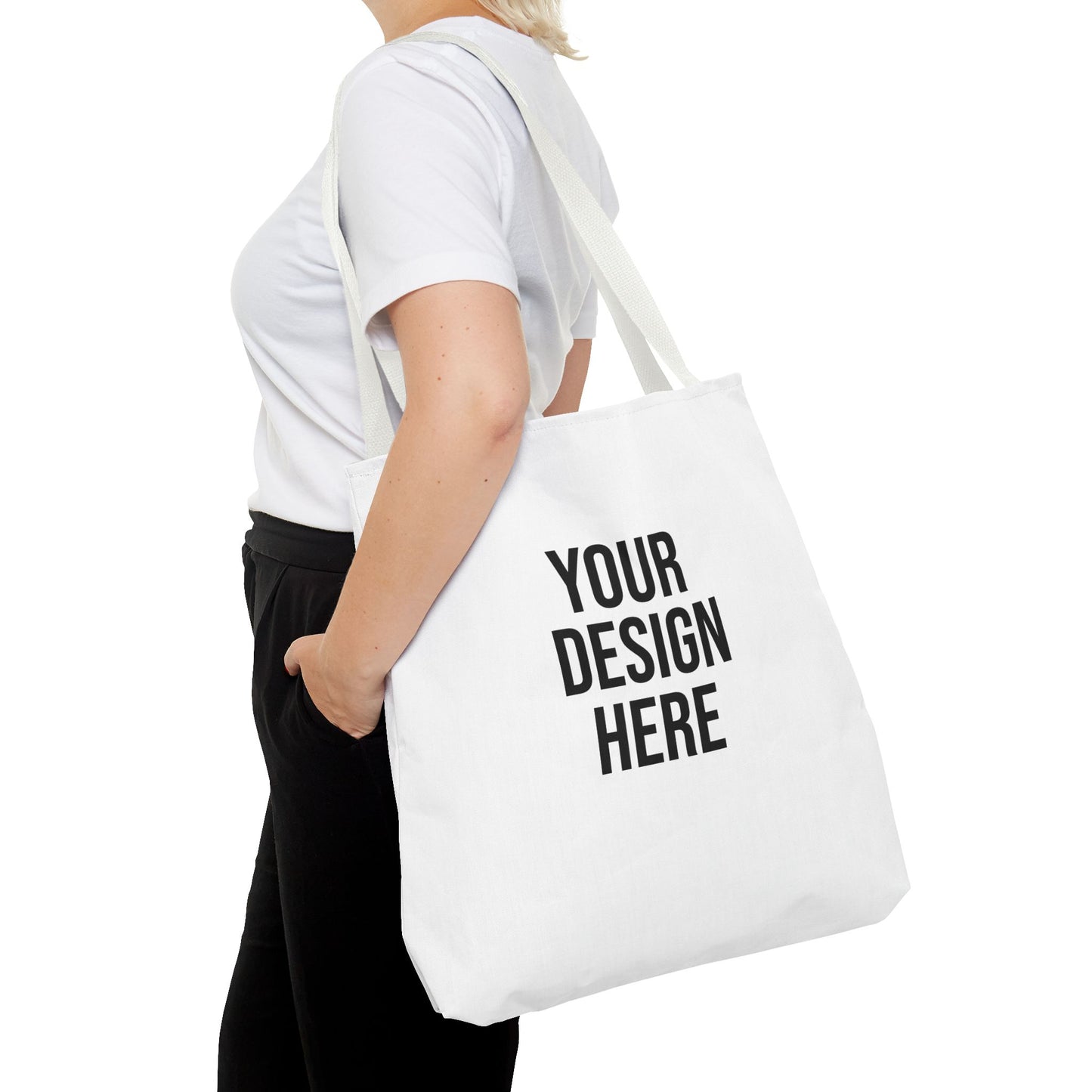 Your Design Here Custom Printed Tote Bag