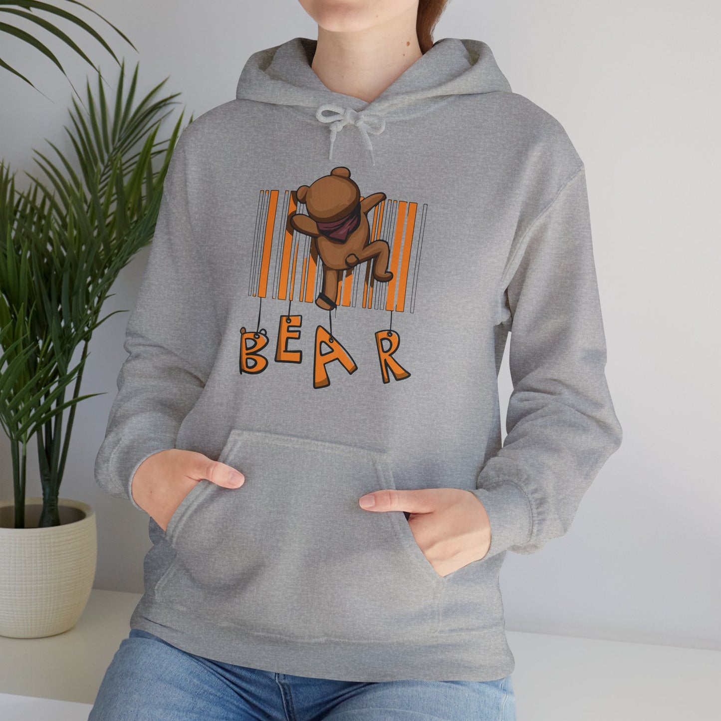 Heavy Blend Hooded Sweatshirt with Kangaroo Pocket