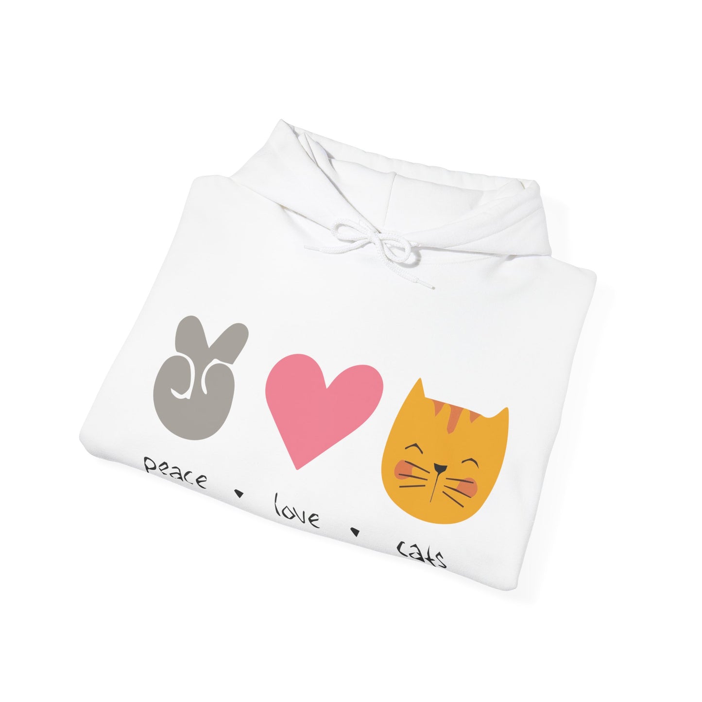 Heavy Blend Hooded Sweatshirt with Kangaroo Pocket