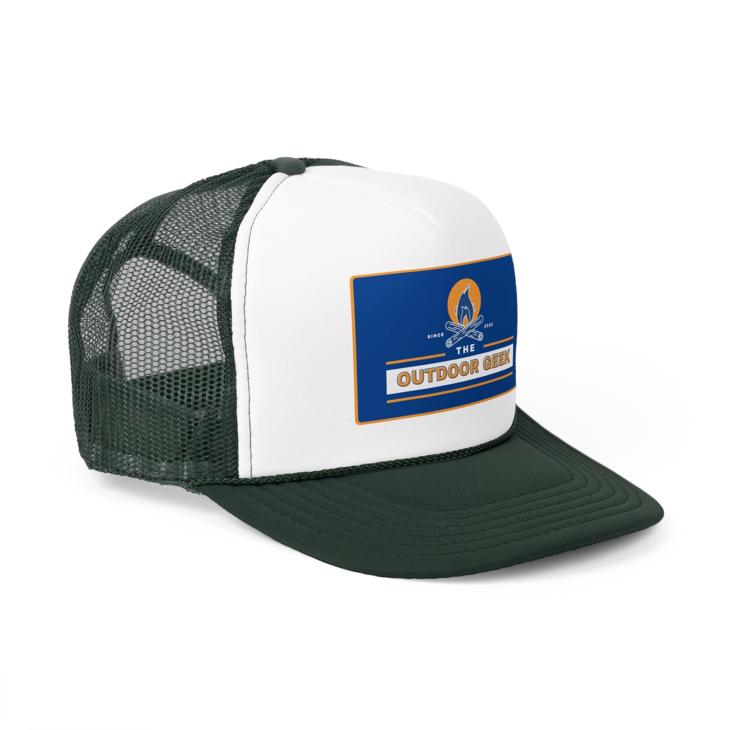 Outdoor Geek Trucker Cap - Adventure Ready Hat for Outdoor Enthusiasts