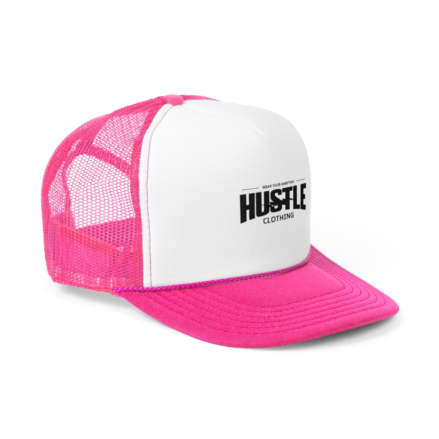 Hustle Trucker Cap - Stylish Motivational Hat for Ambitious Minds