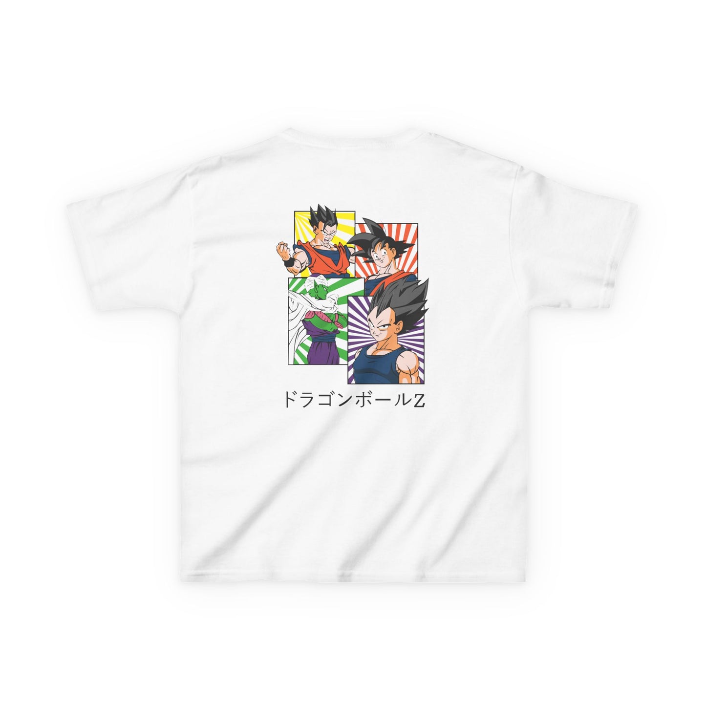 Kids Dragon Ball Z Graphic Tee - Heavy Cotton T-Shirt for Young Fans