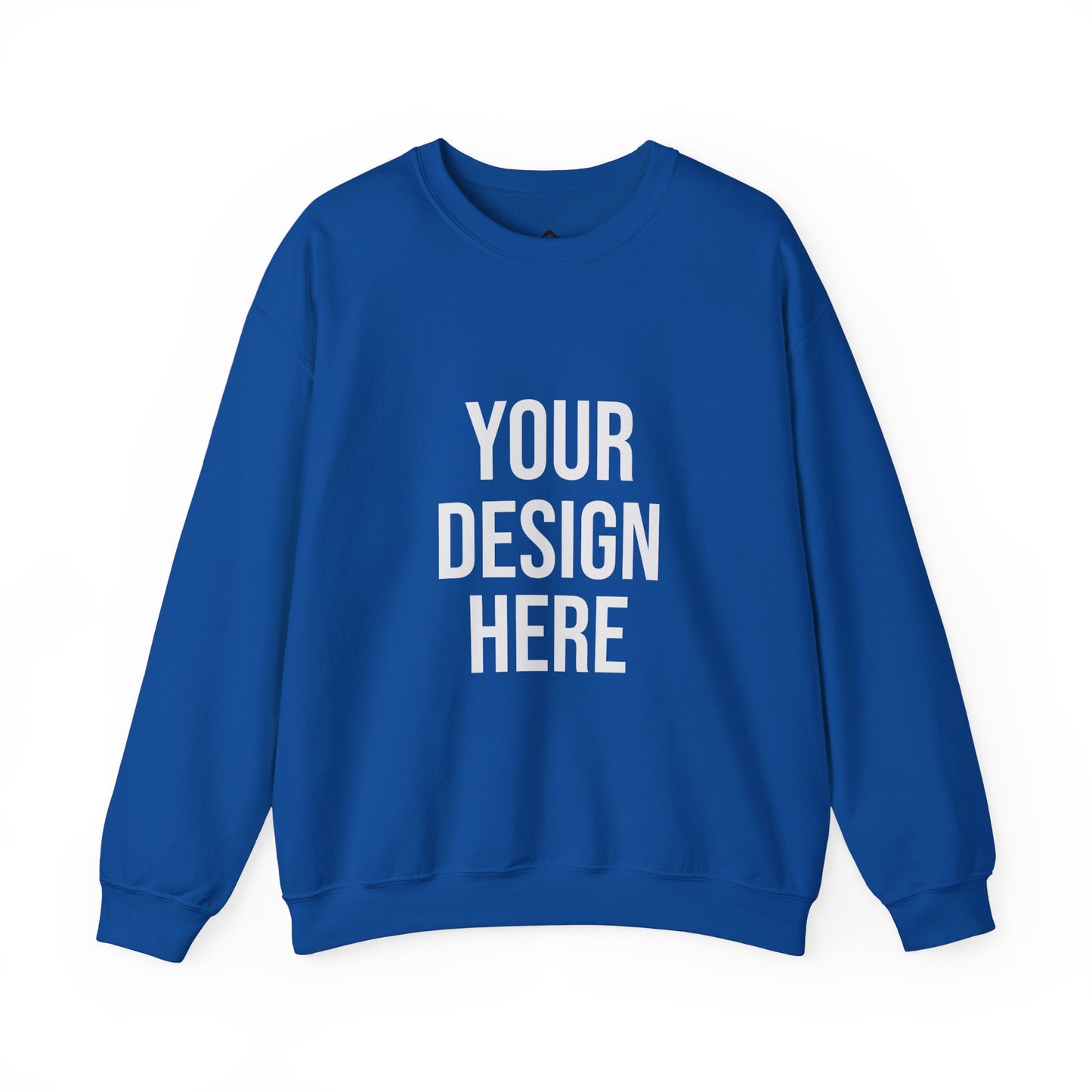 Your Design Here Custom Printed Crewneck Sweatshirt