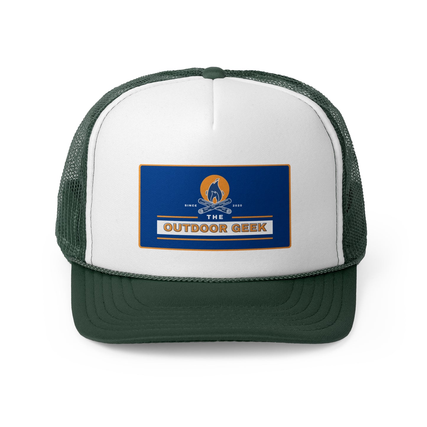 Outdoor Geek Trucker Cap - Adventure Ready Hat for Outdoor Enthusiasts