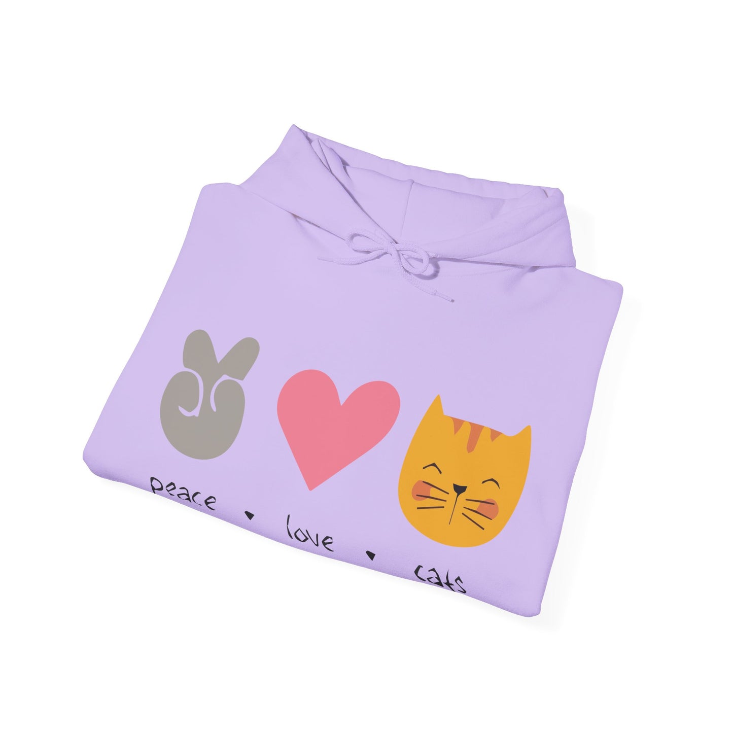 Heavy Blend Hooded Sweatshirt with Kangaroo Pocket