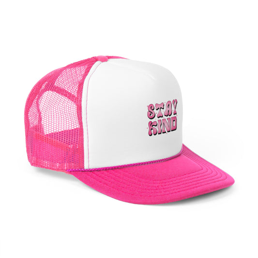 Stay Kind Trucker Cap - Positive Vibes Hat for Casual Outings