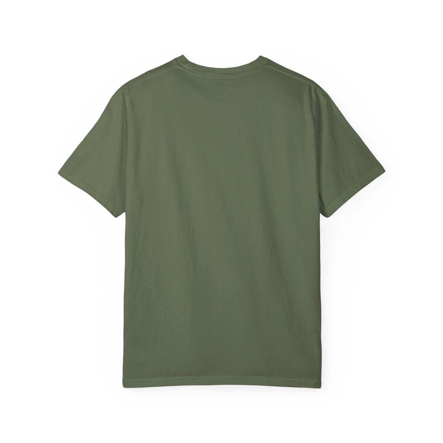 Garment-Dyed T-Shirt with 'CREATE MIRACLE' Design, Trendy Tee for Casual Wear,