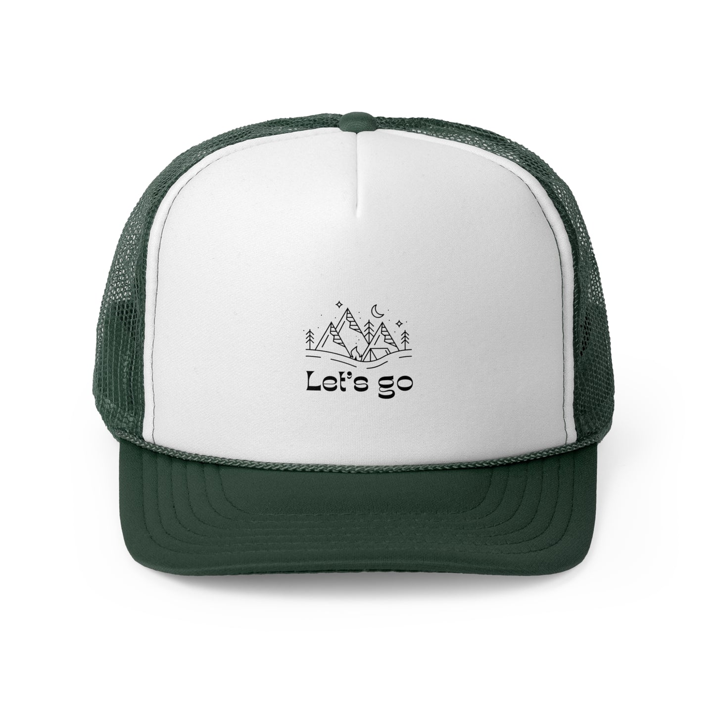 Adventure Trucker Cap - Let's Go Design